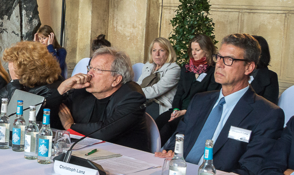 Christoph Lanz während des M100 Sanssouci Colloquiums (rechts außen) | Foto: © Jörg Wagner